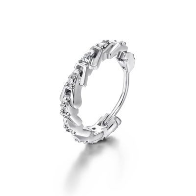 S925 Aporro A® Hoop Earrings - Pair