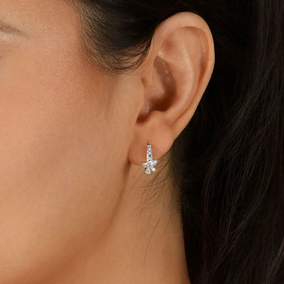 S925 Eternal Grace Butterfly Hoop Earring