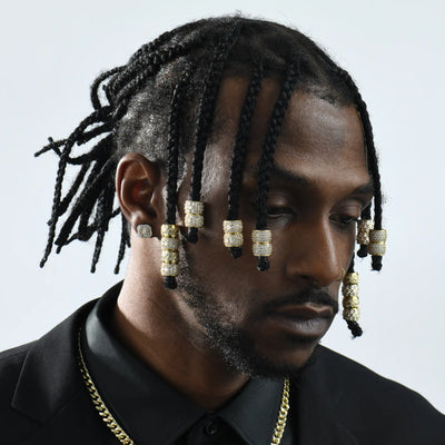 Iced Hair Beads