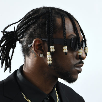 Iced Hair Beads