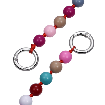 Tropic Pop Beads Wallet Chain