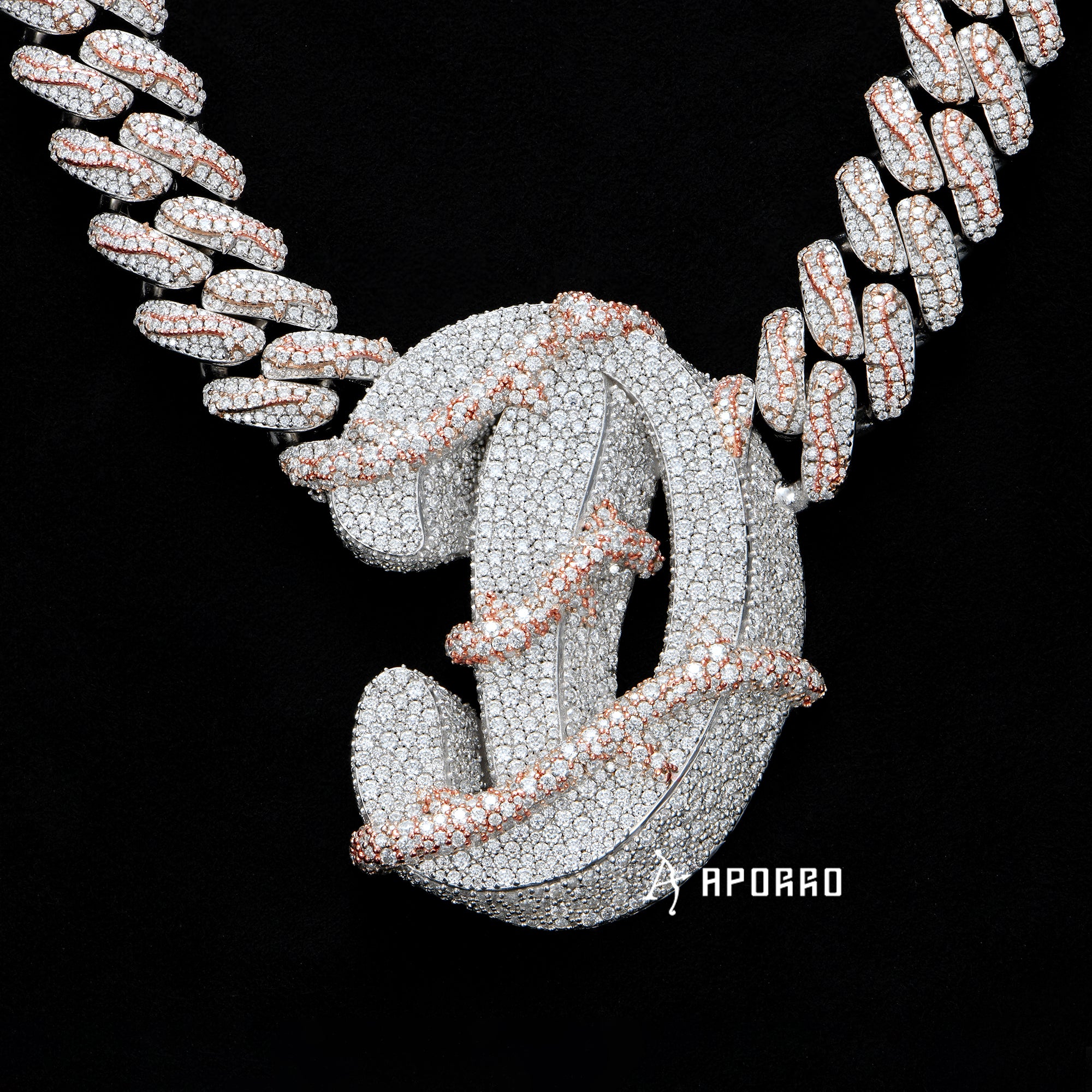 APORRO Premium Name Necklace Custom Design Deposit