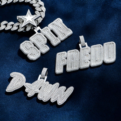 Custom Medium Coke Boys Name Pendant