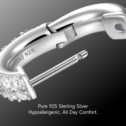 Double Row Hoop Earring