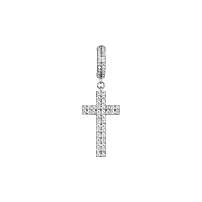 Cross Dangly Earring - Single