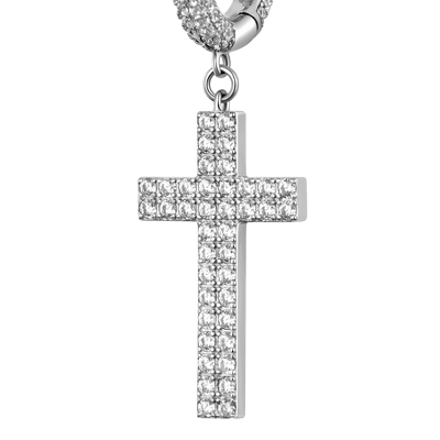 Cross Dangly Earring - Single