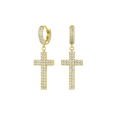 Single Cross Danly Earring