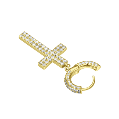 Single Cross Danly Earring