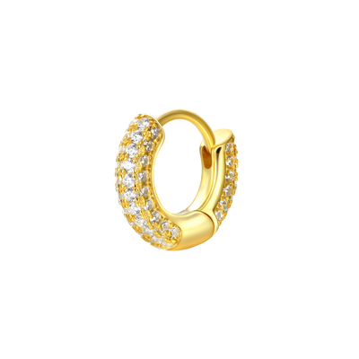 Circle Hoop Earring - Single