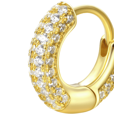 Single Circle Hoop Earring