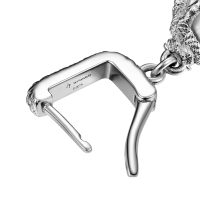 WONG Dragon Claw Pearl Dangly Earring-Single