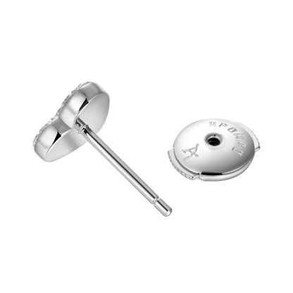 Moissanite Heart Shape Stud Earring-Single