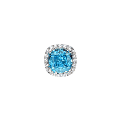 Single Crushed Ice Stud Earring