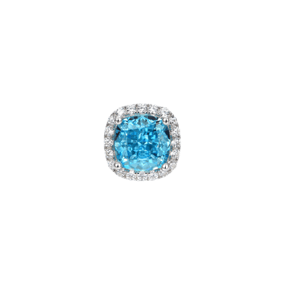 Crushed Ice Stud Earring - Single