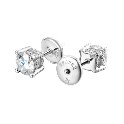 Moissanite S925 Premium Round Stud Earring
