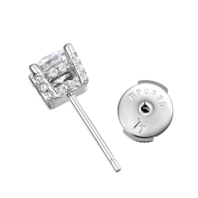 Moissanite S925 Premium Round Stud Earring