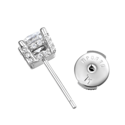 Premium Round Stud Earring