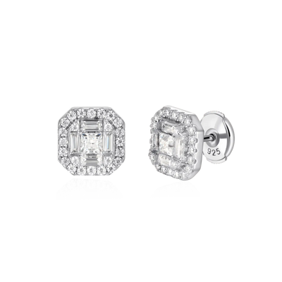 Halo Stud Earring