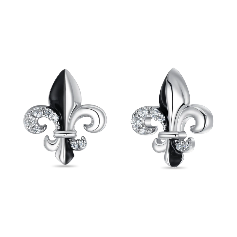 Fleur de lis Stud Earring - APORRO