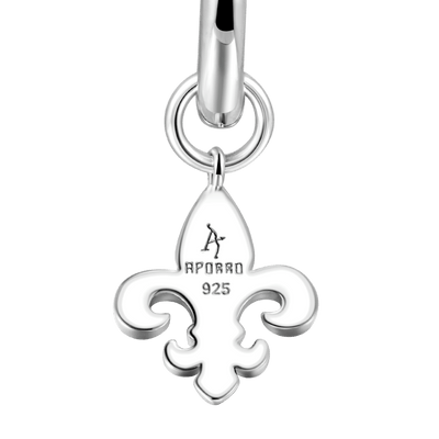 Fleur de lis Dangly Earring - Single