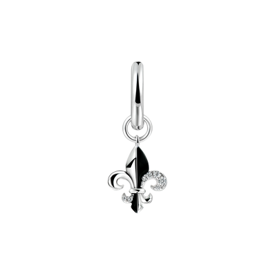 Fleur de lis Dangly Earring - Single