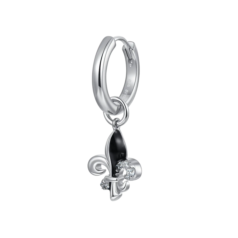 Fleur de lis Dangly Earrings-Pair - APORRO