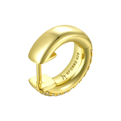 S925 Cluster Hoop Earring
