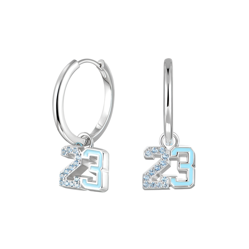 Number 23 Dangly Earring-Single - APORRO