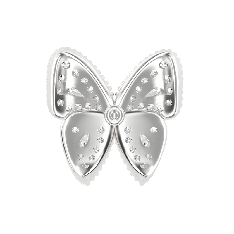 Vivid Clustered Butterfly Stud Earring - Single - APORRO