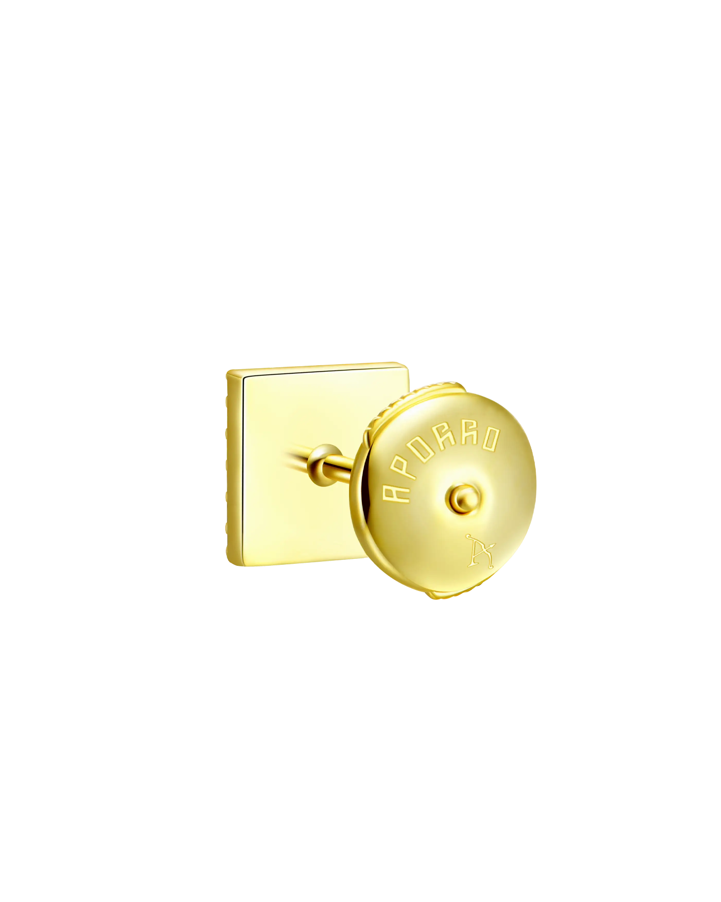 S925 Square Baguette Mix Halo Stud Earrings - Pair