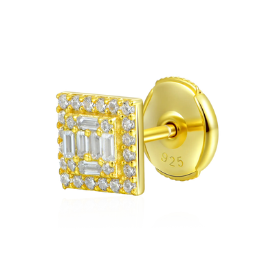 Fleur Cross Shine Pendant & Earring Set