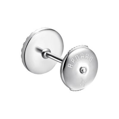 S925 Baguette Mix Halo Stud Earring Set
