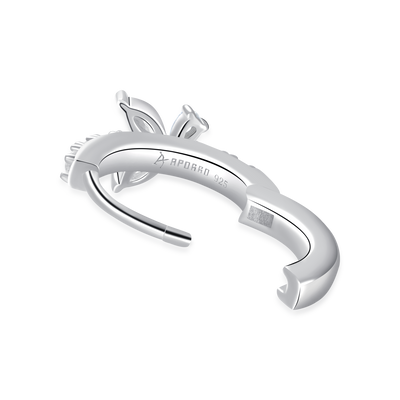 S925 Eternal Grace Butterfly Hoop Earring