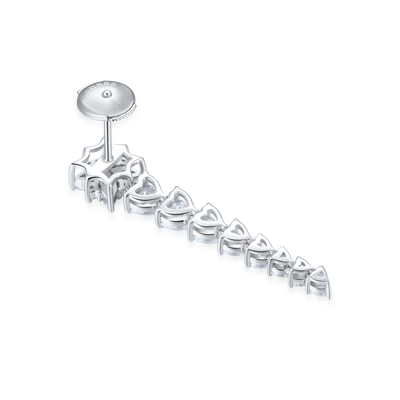 S925 Charming Heart Dop Earring