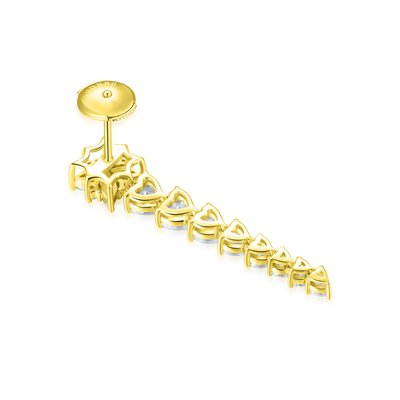 S925 Charming Heart Dop Earring
