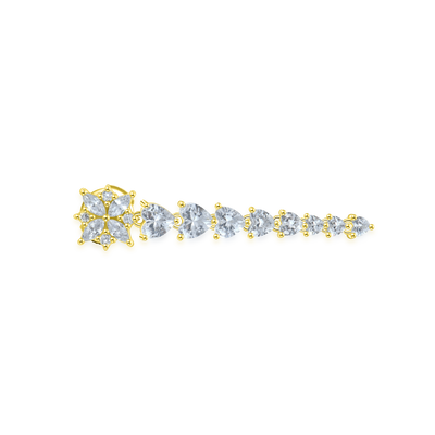 S925 Charming Heart Dop Earring