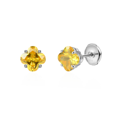 Blossom Cut Stud Earrings - Single
