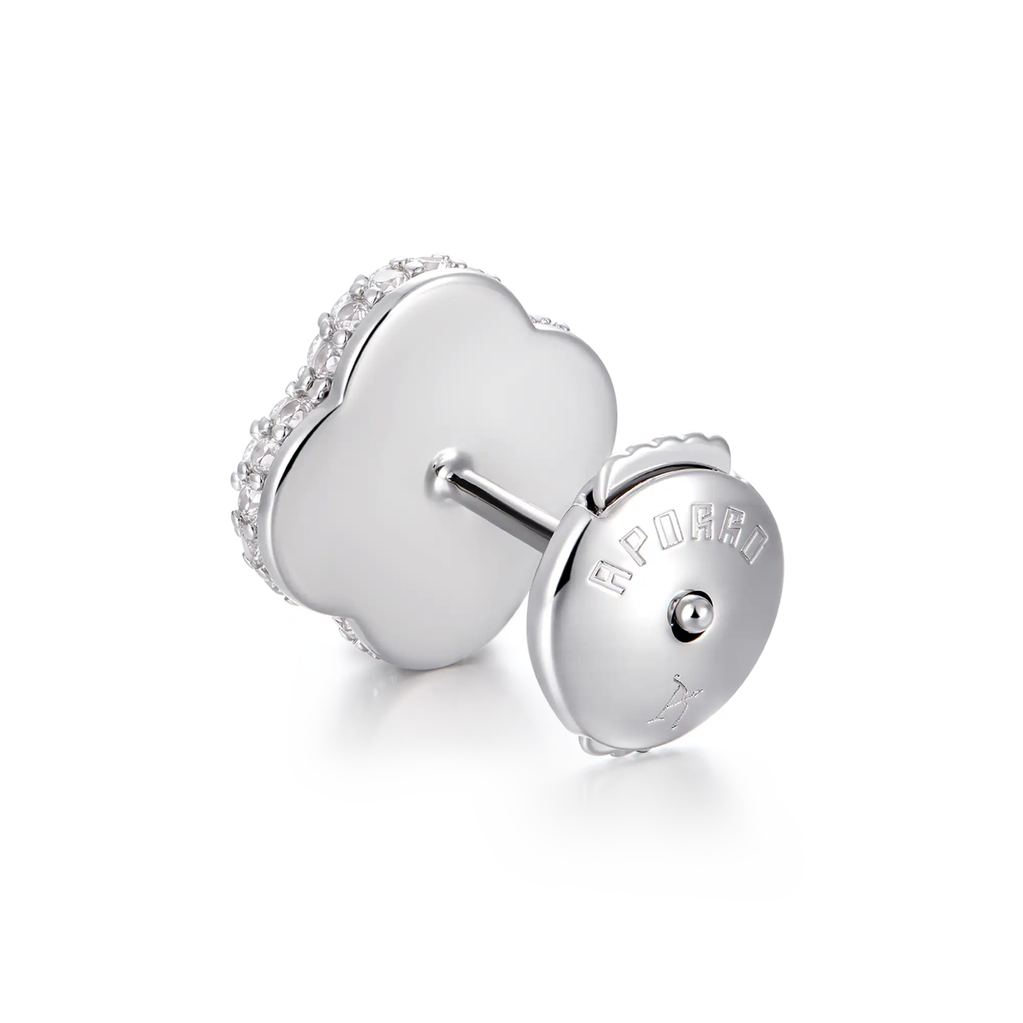 Starburst Pearl Stud Earring