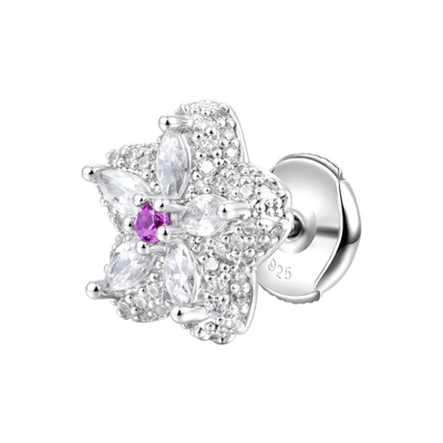Sparkling Cherry Blossom Earrings
