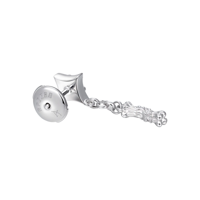 S925 Sparkling Bones Dangly Earring