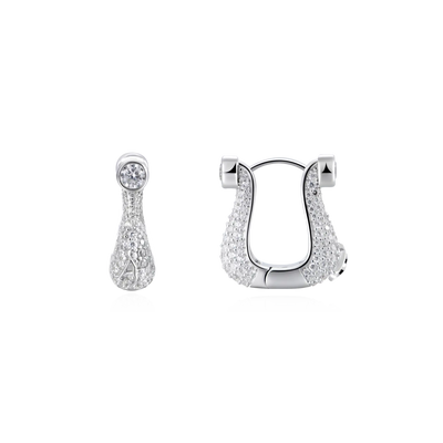 Horseshoe Hoop Earring