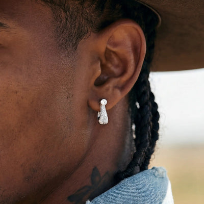 Horseshoe Hoop Earring