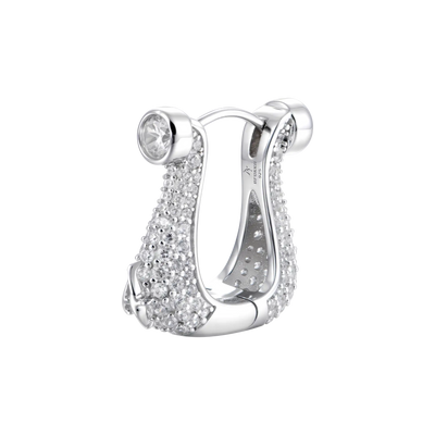 Horseshoe Hoop Earring