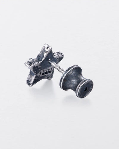 WEATHERED STAR STUD EARRINGS