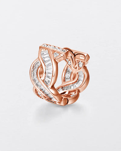 APORRO DNA Hoop Earrings