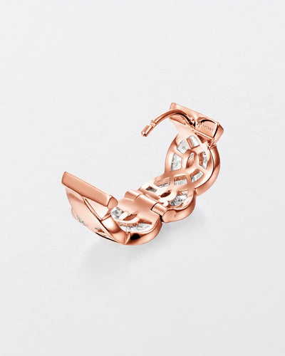 APORRO DNA Hoop Earrings