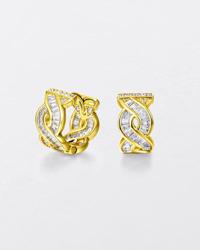 APORRO DNA Hoop Earrings