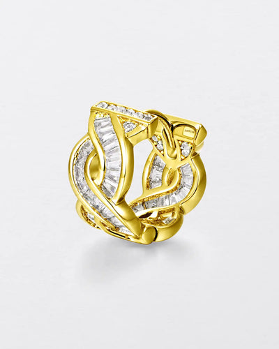 APORRO DNA Hoop Earrings