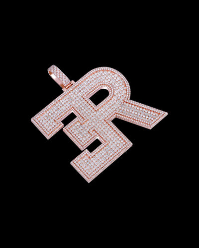 APORRO Premium Custom Emerald cut Logo Pendant