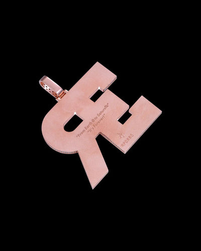 APORRO Premium Custom Emerald cut Logo Pendant